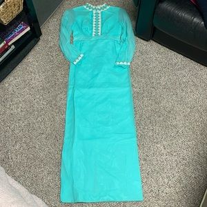 Vintage 70s formal gown